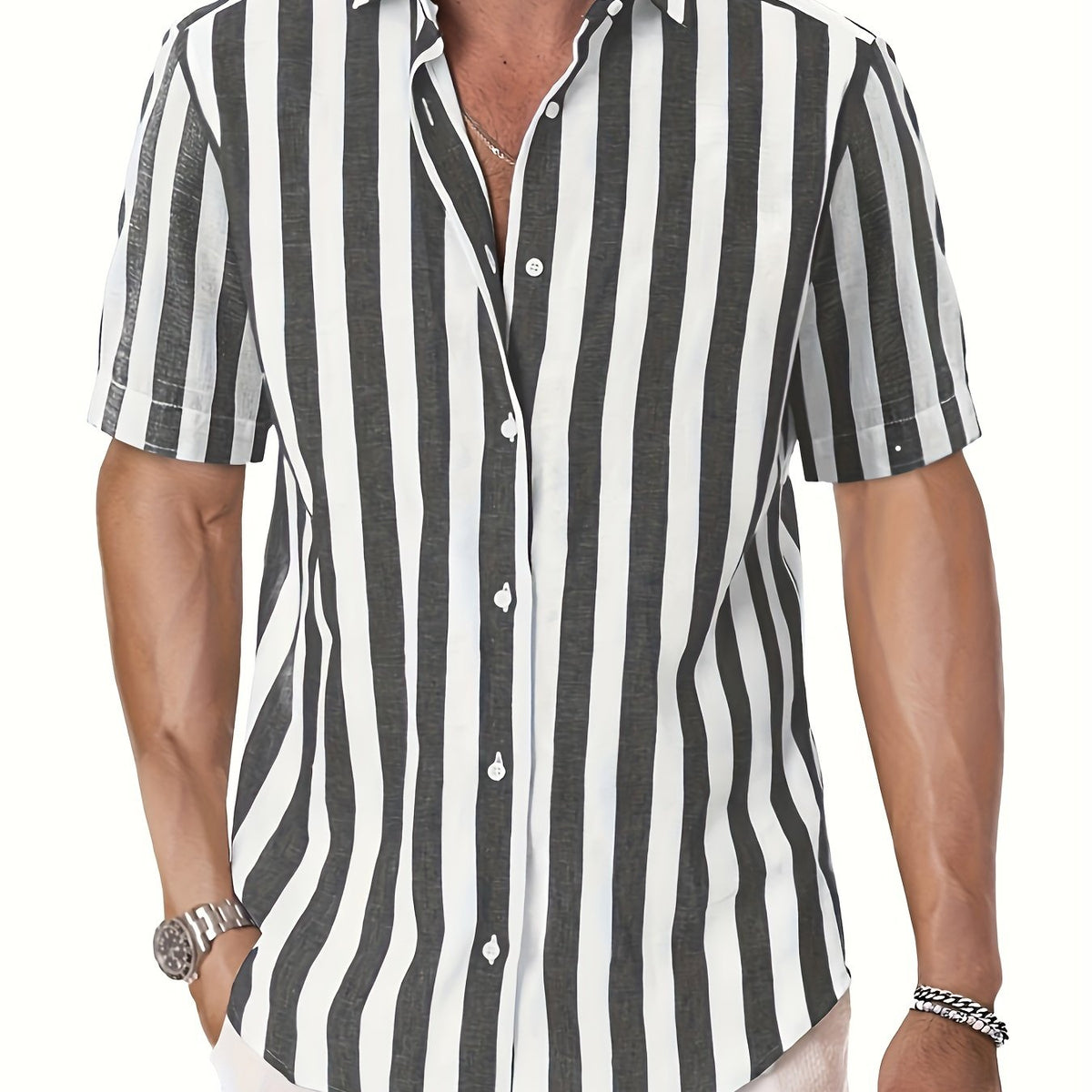 James™ - Casual Stripes Shirt