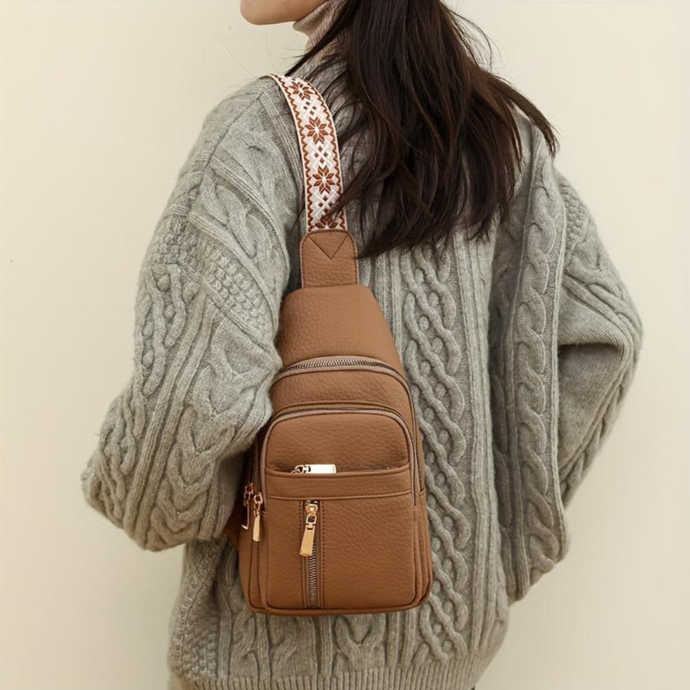 Riley - Vintage Leather Crossbody Bag