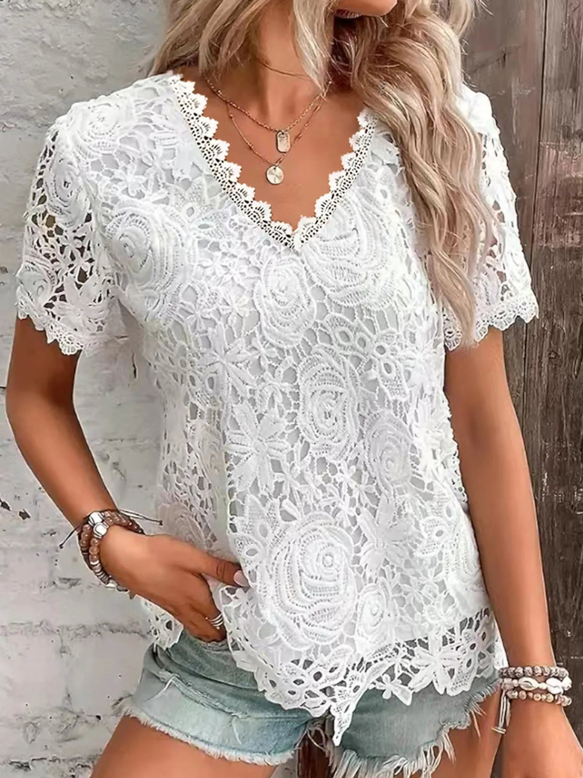 Madison™ - Elegant Lace Top