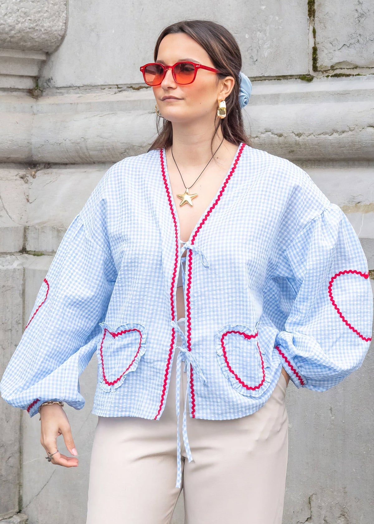 Riley™ - Elegant Embroidered Tops