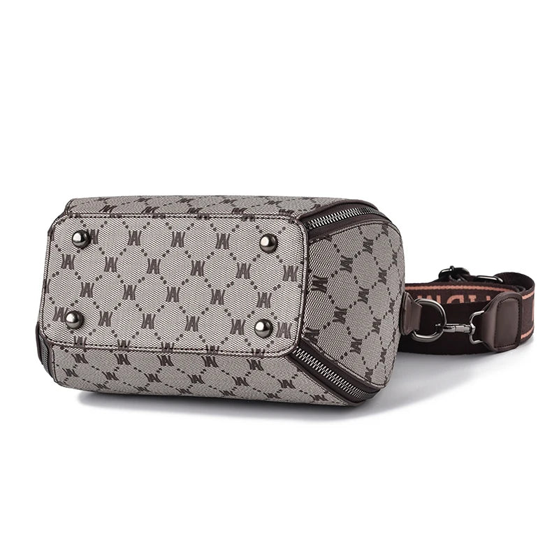 Genevieve - Luxe Charm Leather Shoulder Bag