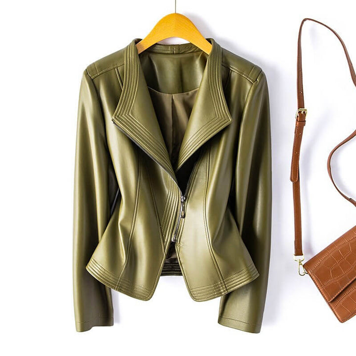 Scarlett™ - Premium Leather Jacket