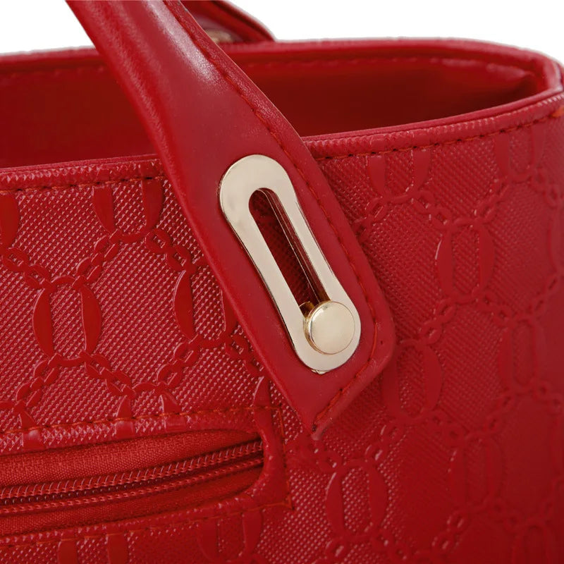 Grace - Elegant 4-Piece Leather Handbag Set