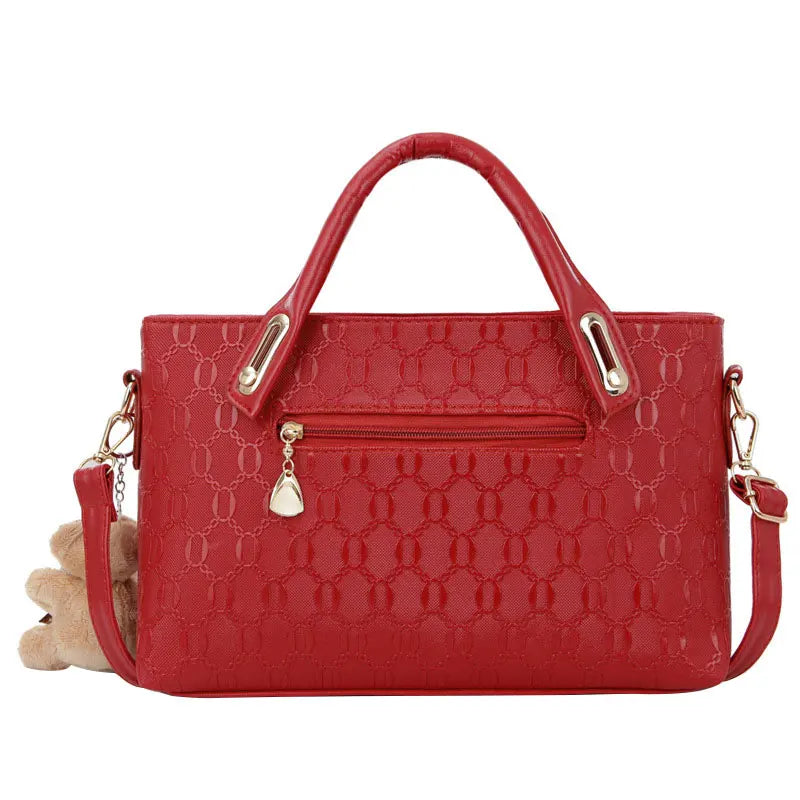 Grace - Elegant 4-Piece Leather Handbag Set
