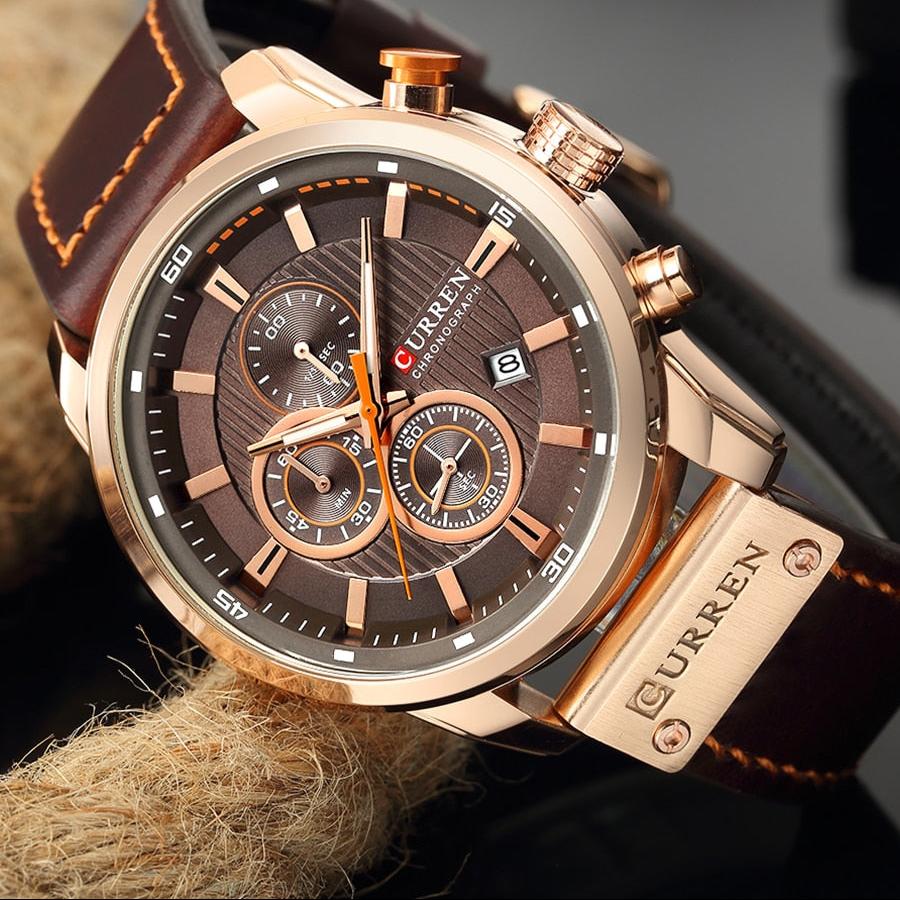 Mason™ - Elegant Quartz Watch with Leather Band