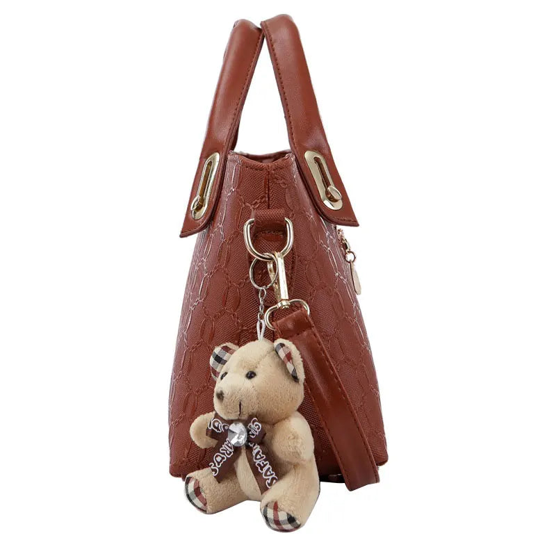 Grace - Elegant 4-Piece Leather Handbag Set