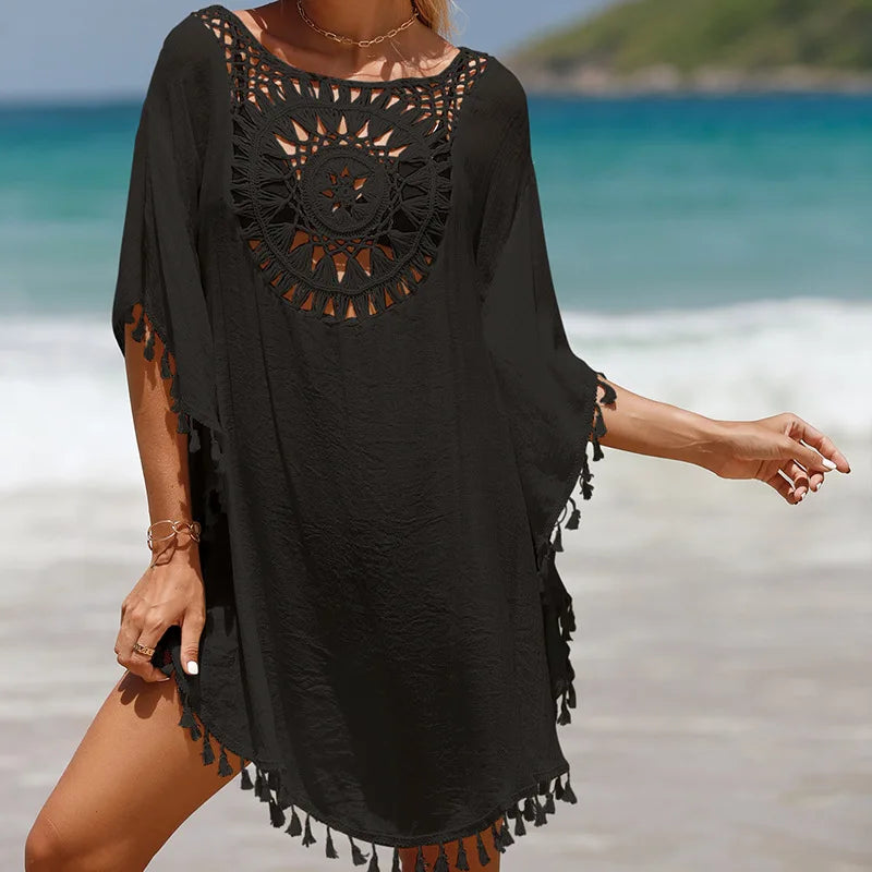 Olivia™ - Elegant Beach Cover Shirt
