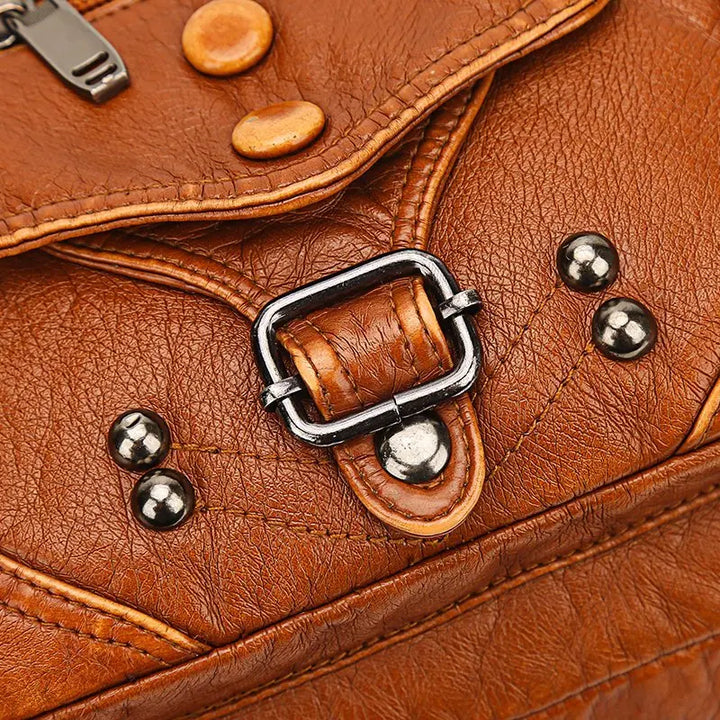 Savannah™ - Handmande Stylish Soft Leather Messenger Bag