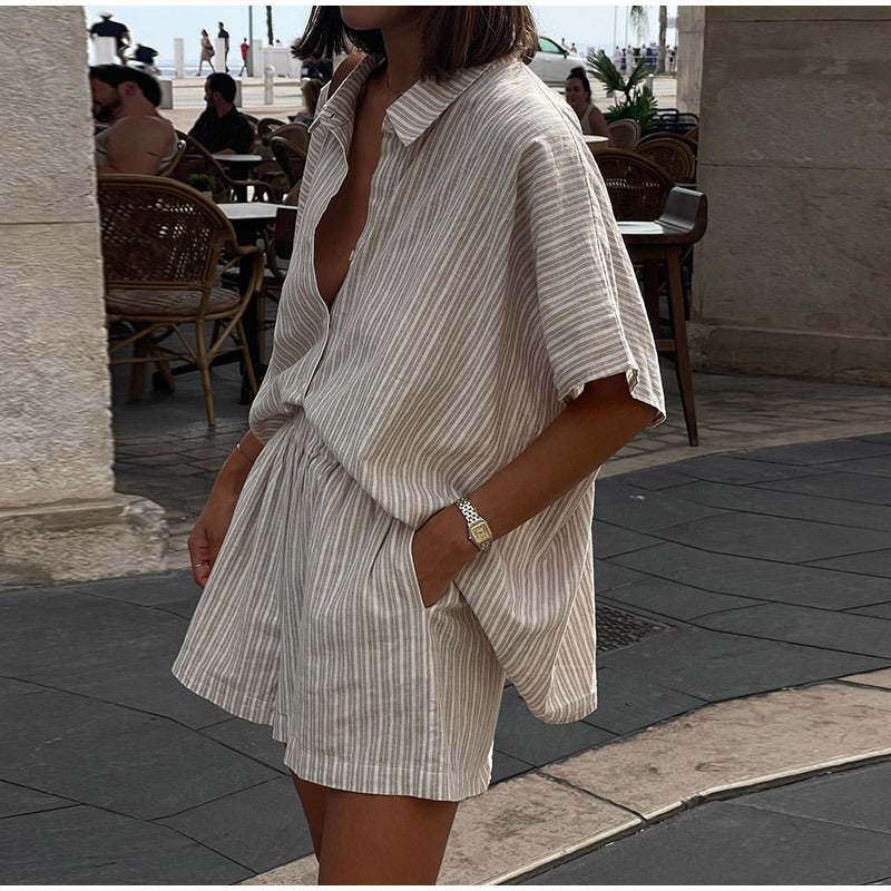 Zoe™ - Chic Striped Set