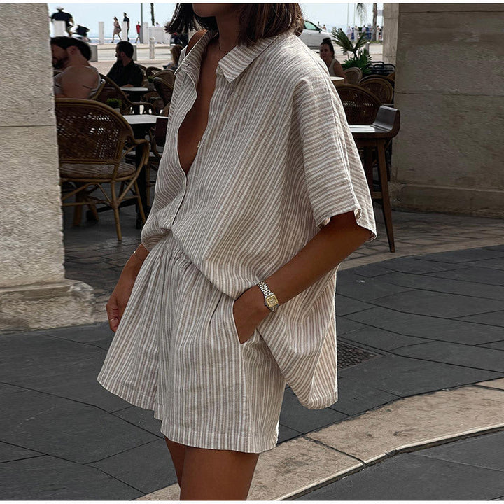 Zoe™ - Chic Striped Set