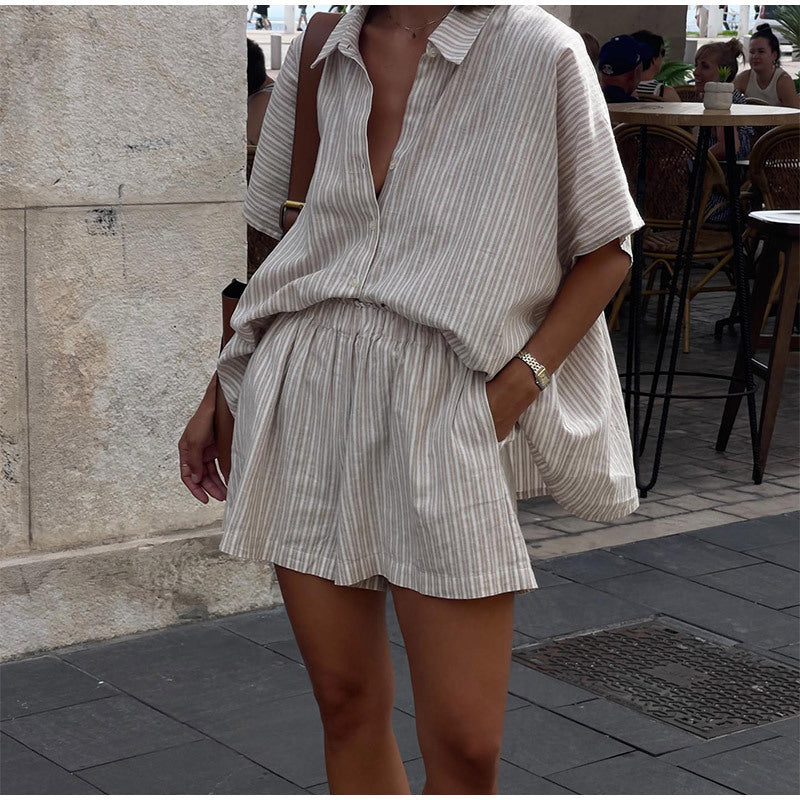 Zoe™ - Chic Striped Set