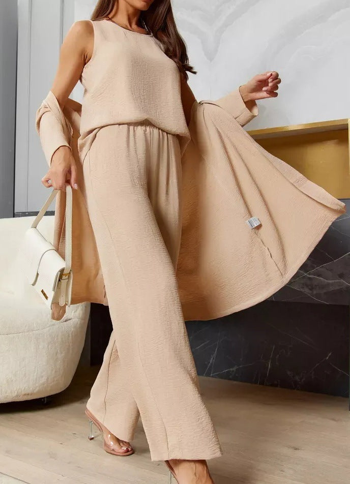 Aubrey™ - Simple Loose Linen Set