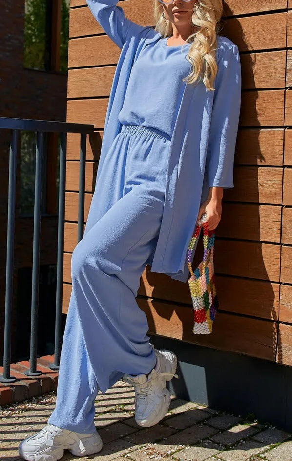Aubrey™ - Simple Loose Linen Set