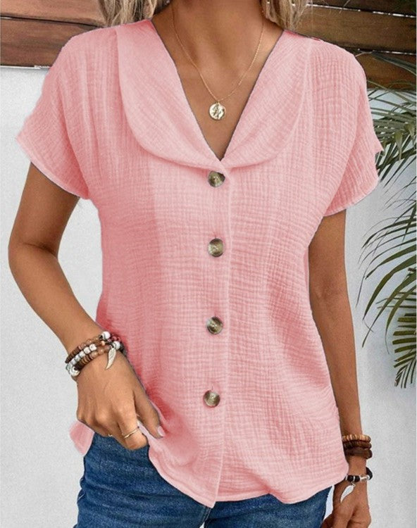 Mia™ - Elegant Top With Handmade Details