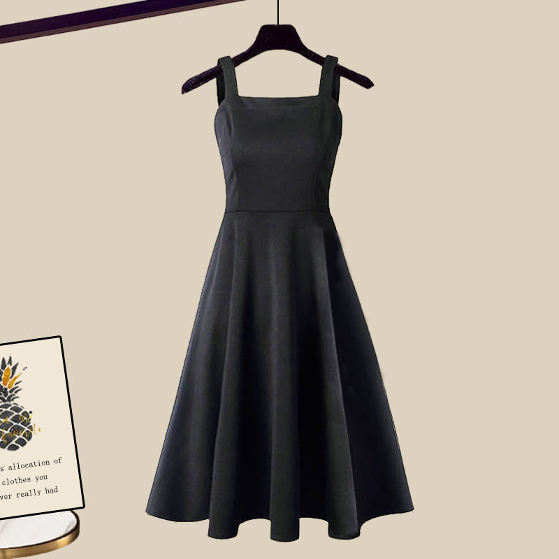 Riley™ - Stylish Dress And Cardigan Set