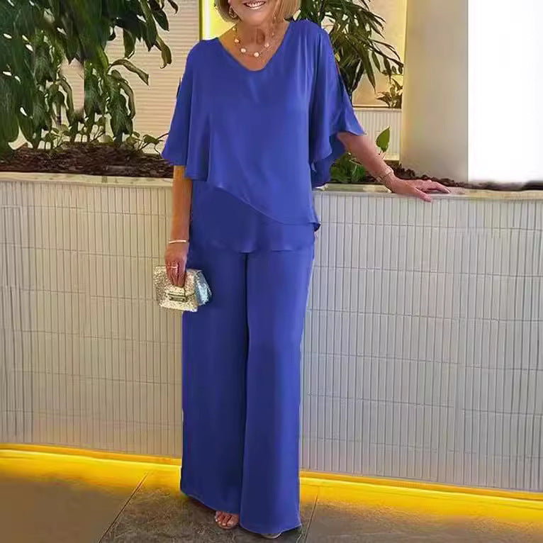Mia™ - Effortless Wide-Leg Set