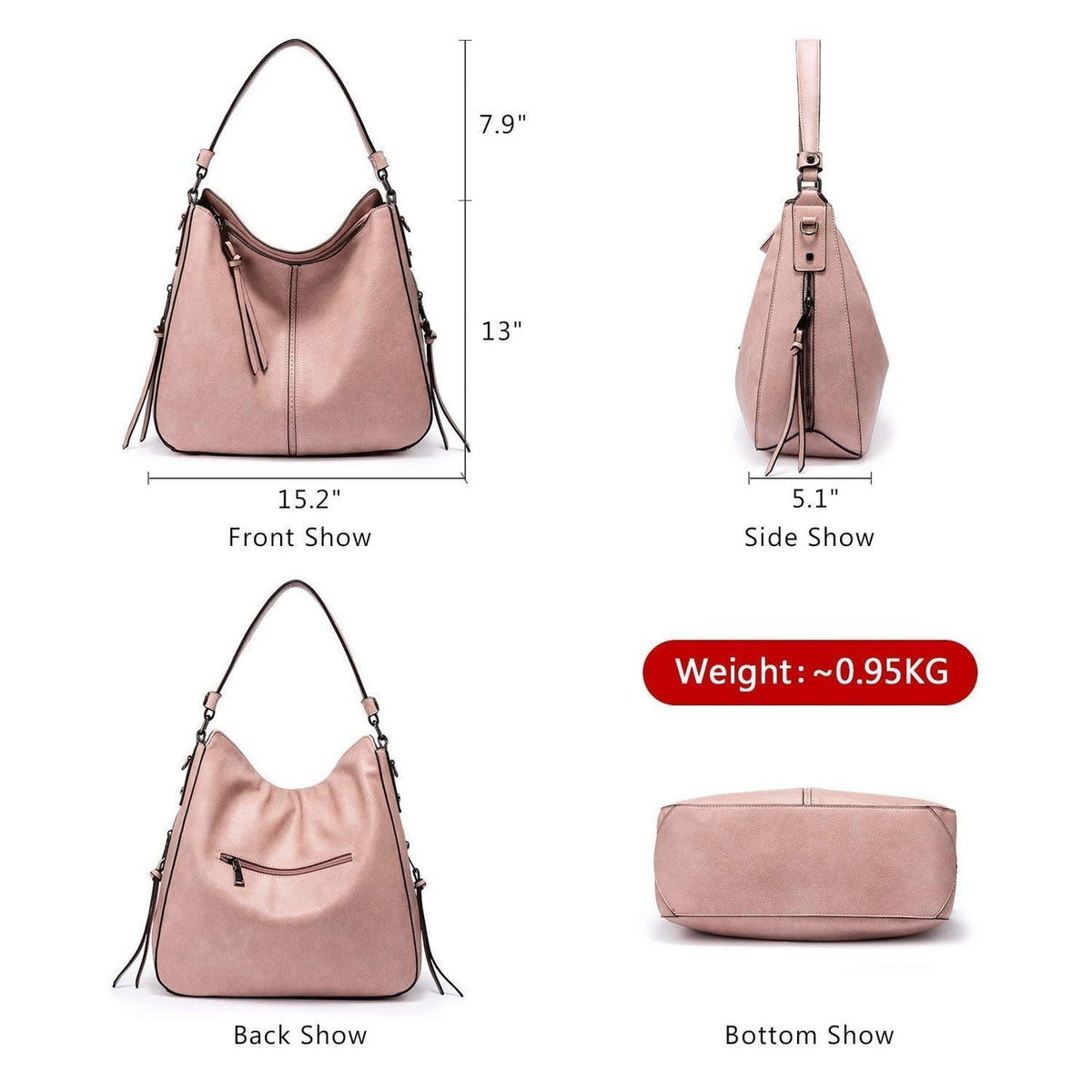 Brooklyn - Elegance Leather Shoulder Bag