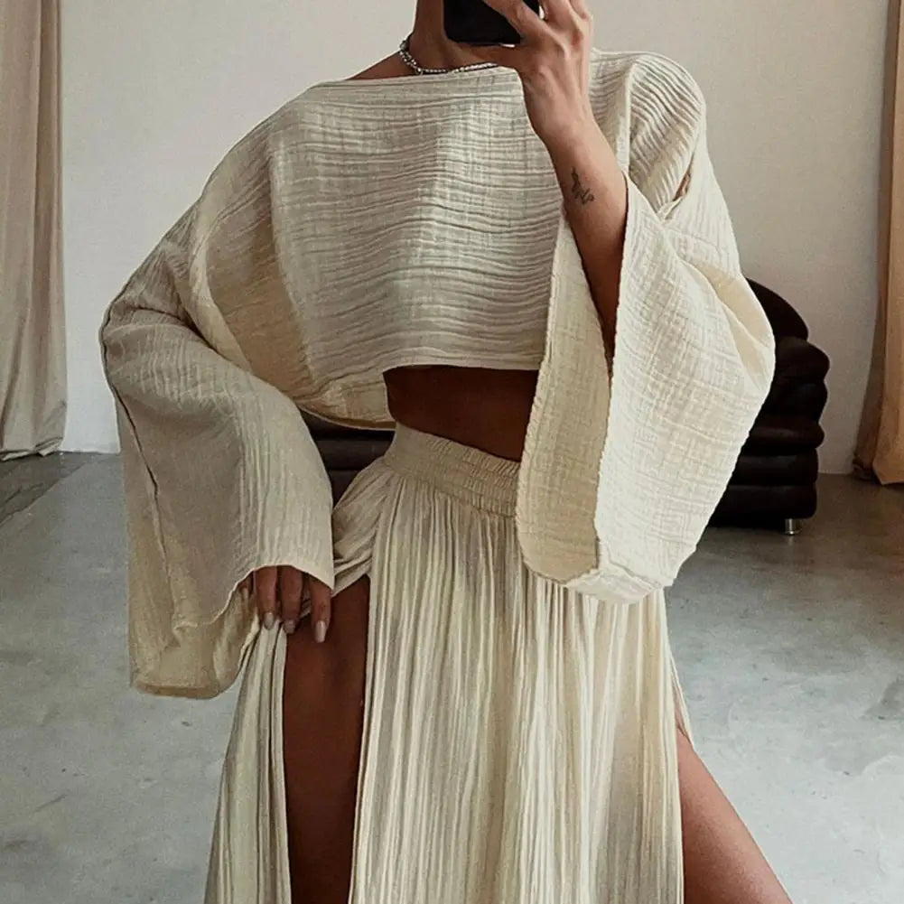 Charlotte™ - Stylish Top Skirts Set