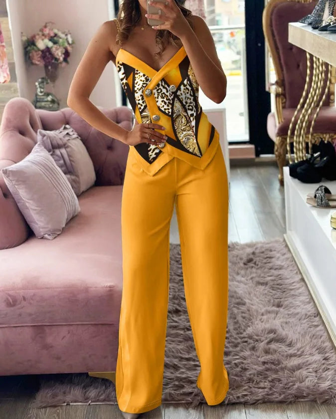 Brooklyn™ - Elegant Sleeveless Suit