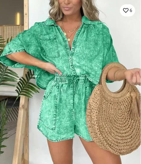 Luna™ - Vintage Denim Set