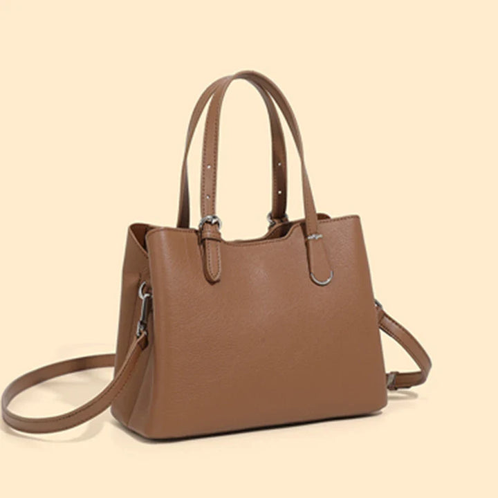 Aria™ - 3 Layers Genuine Leather Shoulder Bag
