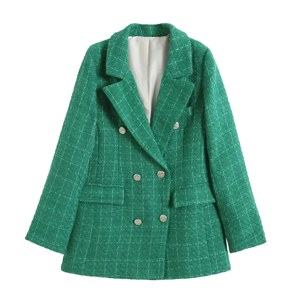 Amelia™ - Stylish Tweed Blazer