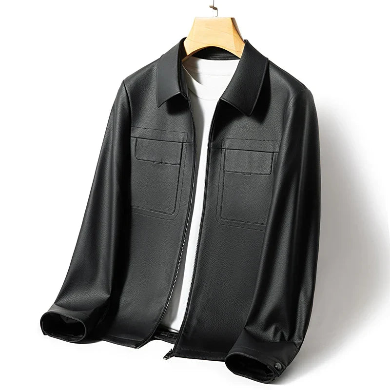 Hunter™ - Genuine Leather Jacket