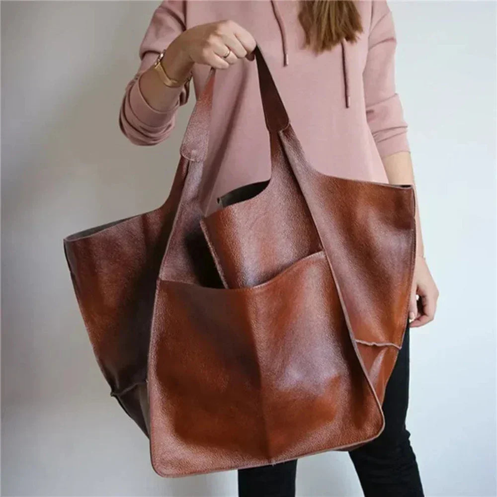 Ruth - Timeless Allure Leather Tote Bag
