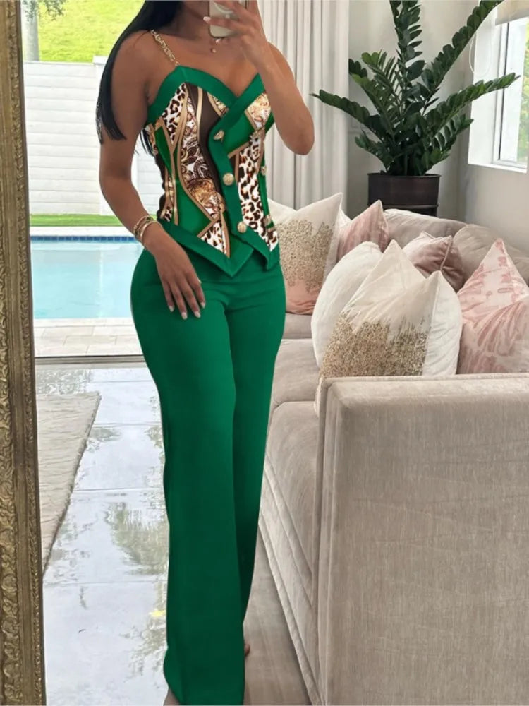 Brooklyn™ - Elegant Sleeveless Suit
