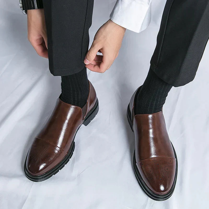 Liam™ - Stylish Vegan Leather Shoes
