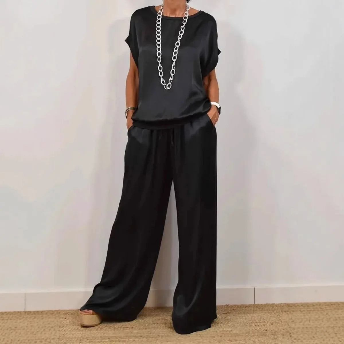Layla™ - Casual Loose Satin Set