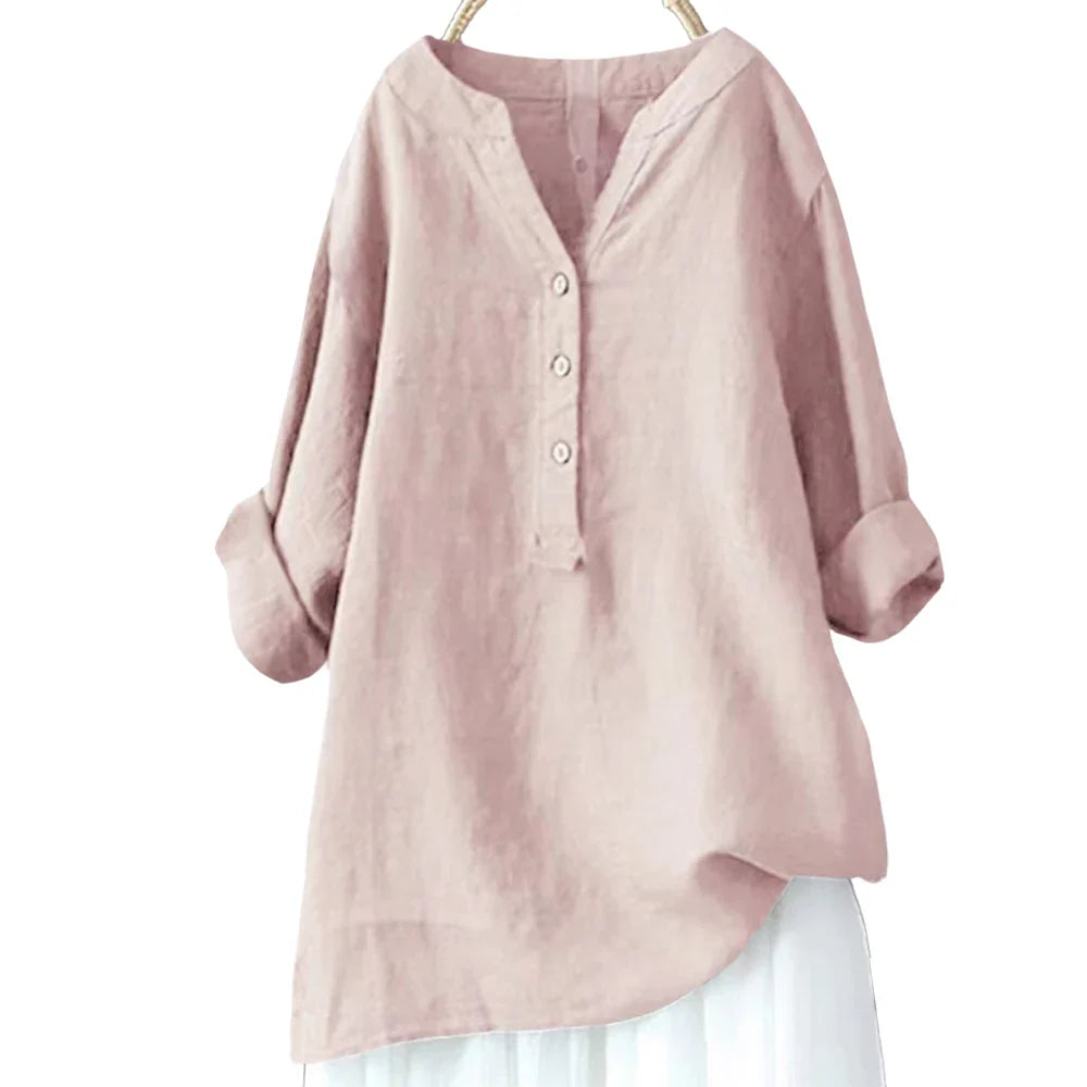 Grace™ - Comfy Oversized Casual Shirt