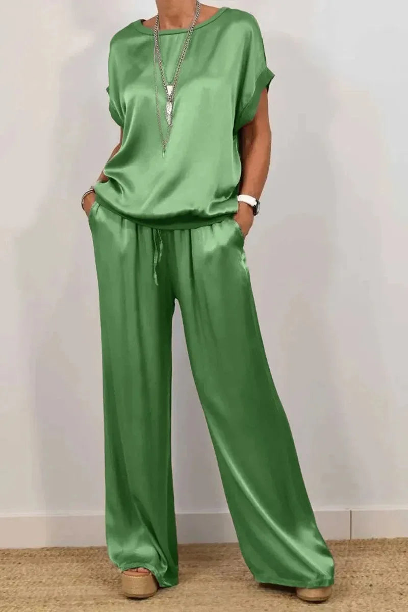 Layla™ - Casual Loose Satin Set
