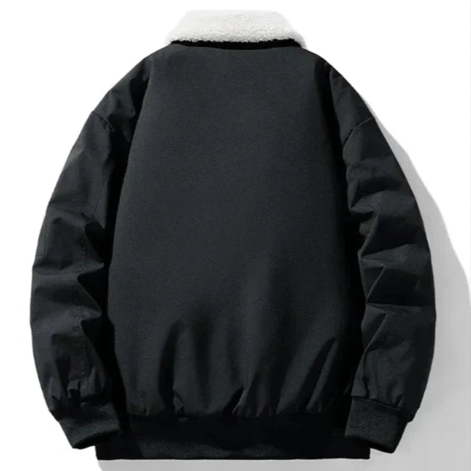 Liam™ - Stylish Bomber Jacket with Fleece Collar