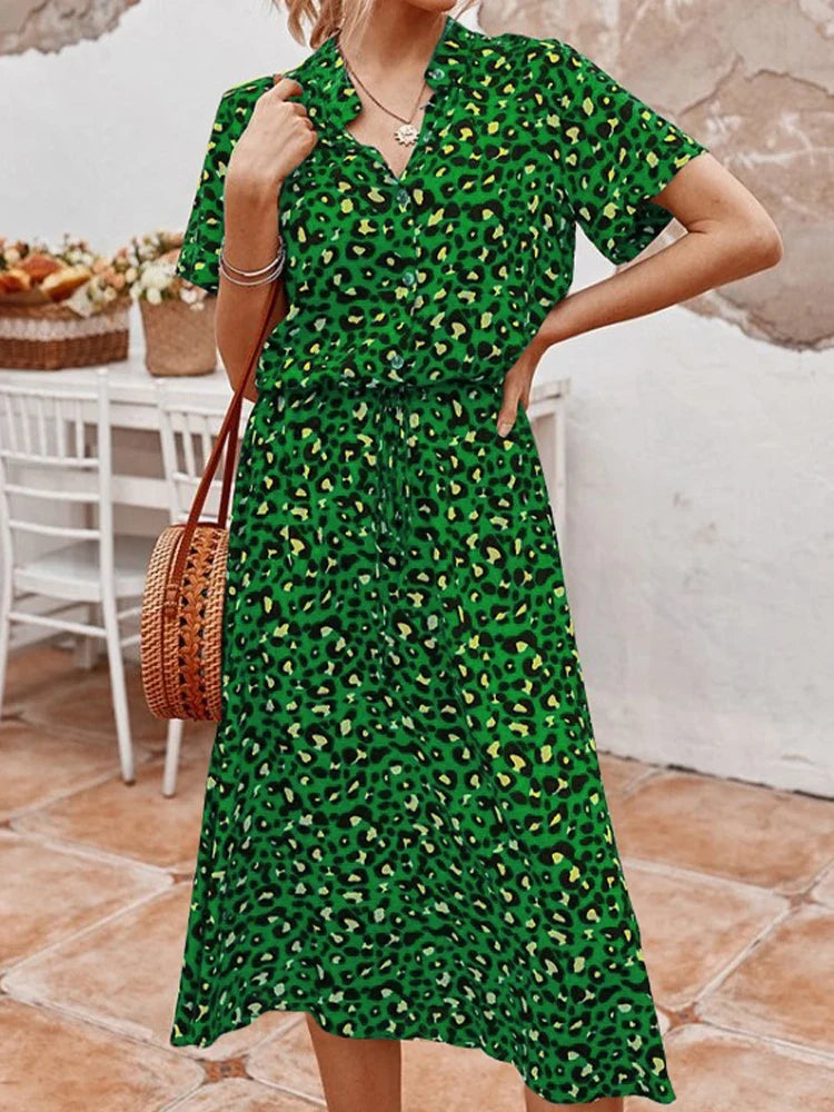 Layla™ - Vintage Floral Dress