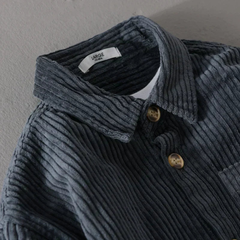 Hunter™ - Corduroy Shirt with Long Sleeves