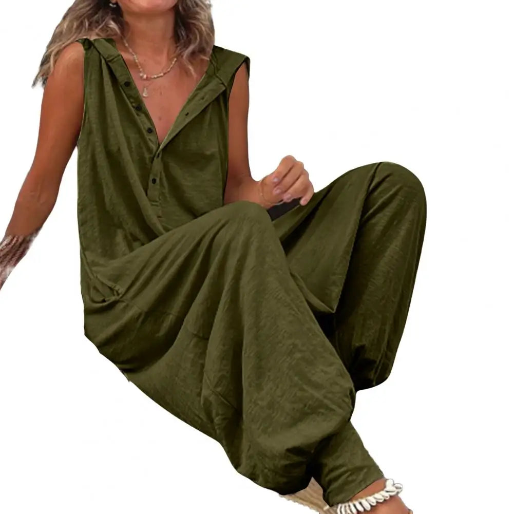 Mia™ - Comfortable Summer Jumpsuit
