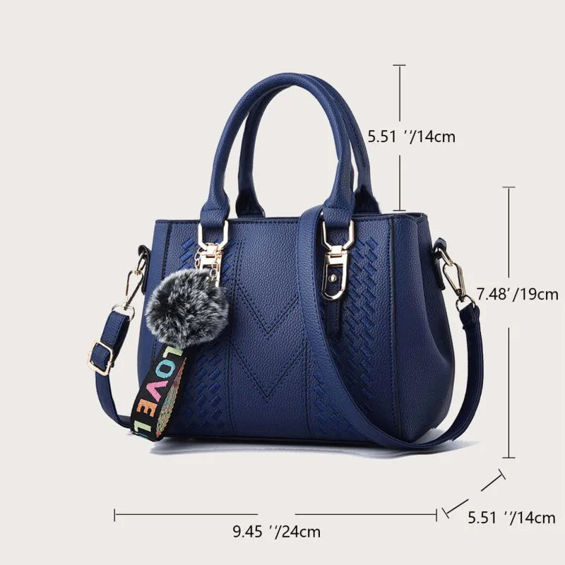 Amelia™ - Embroidery Messenger Bag