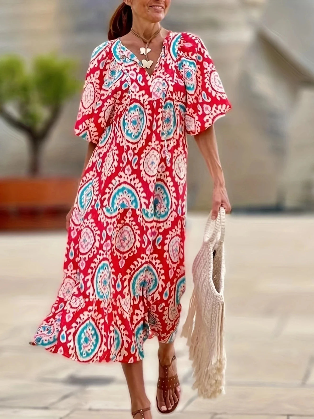Layla™ - Boho Long Dress