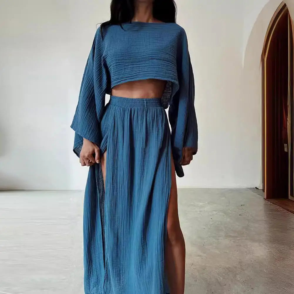 Charlotte™ - Stylish Top Skirts Set