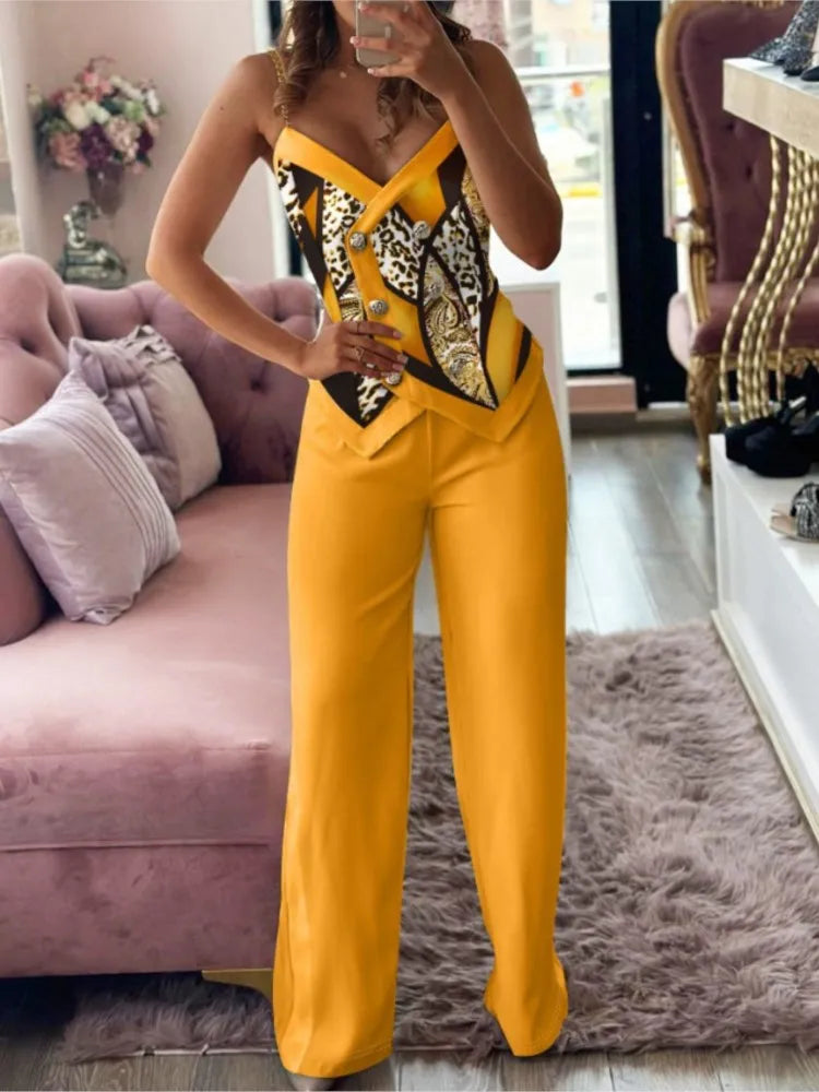 Brooklyn™ - Elegant Sleeveless Suit
