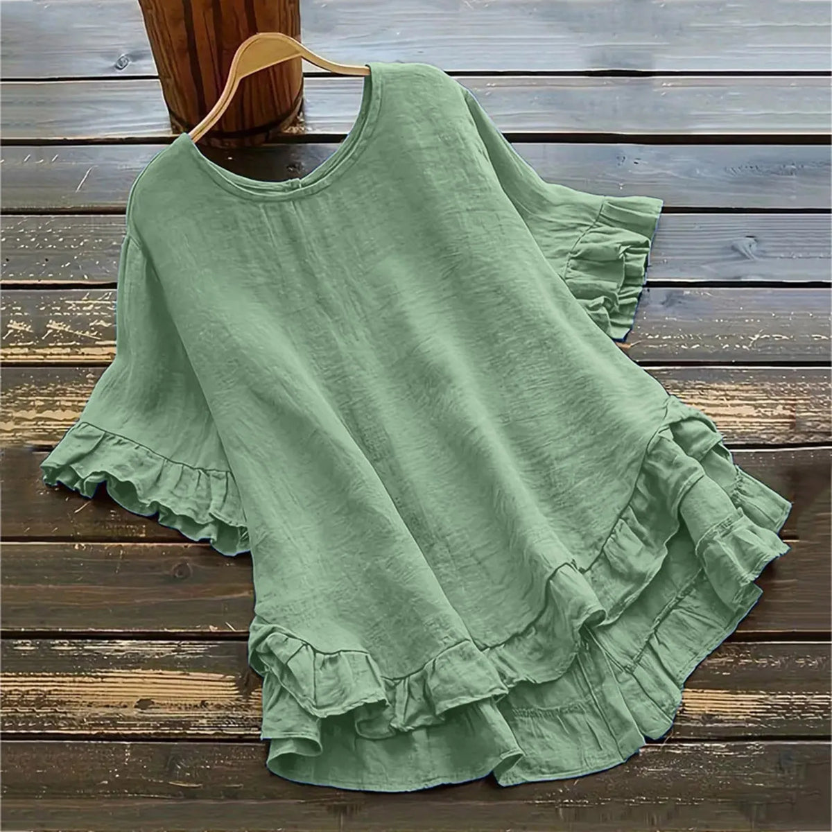 Zoe™ - Stylish Linen Top