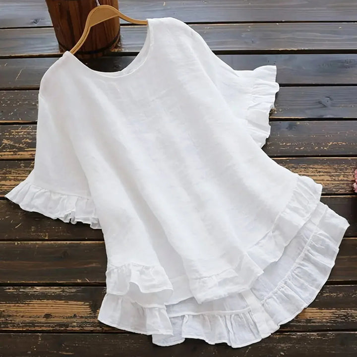 Zoe™ - Stylish Linen Top