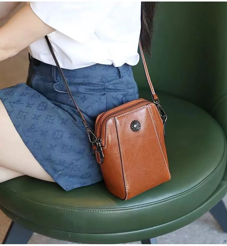 Ellie - Mini Stylish Soft Leather Bag