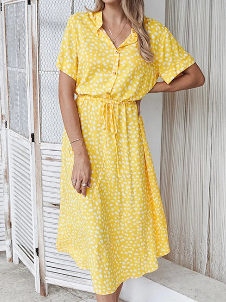 Layla™ - Vintage Floral Dress