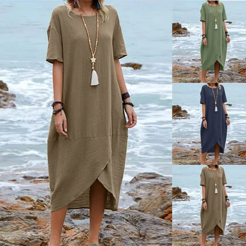 Aria™ – Comfy Midi Dress