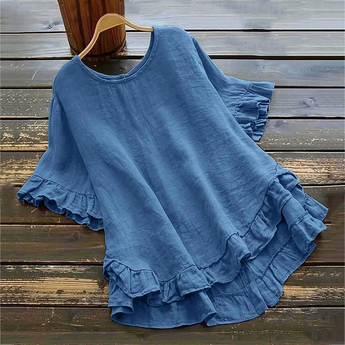 Zoe™ - Stylish Linen Top