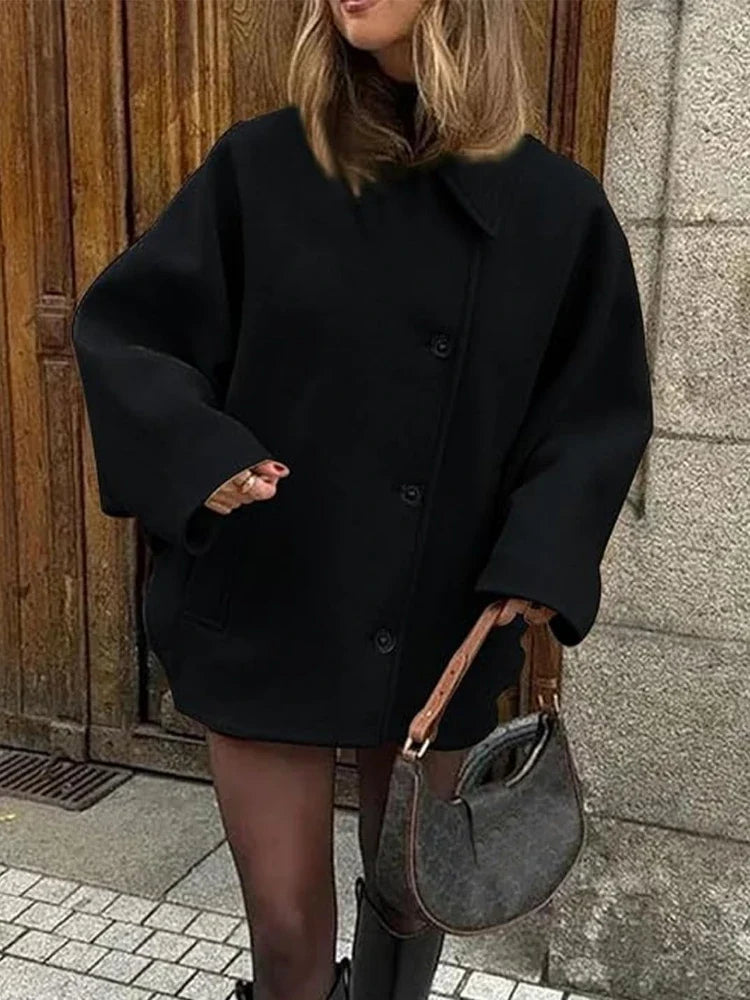 Olivia™ - Stylish Batwing Sleeve Jacket