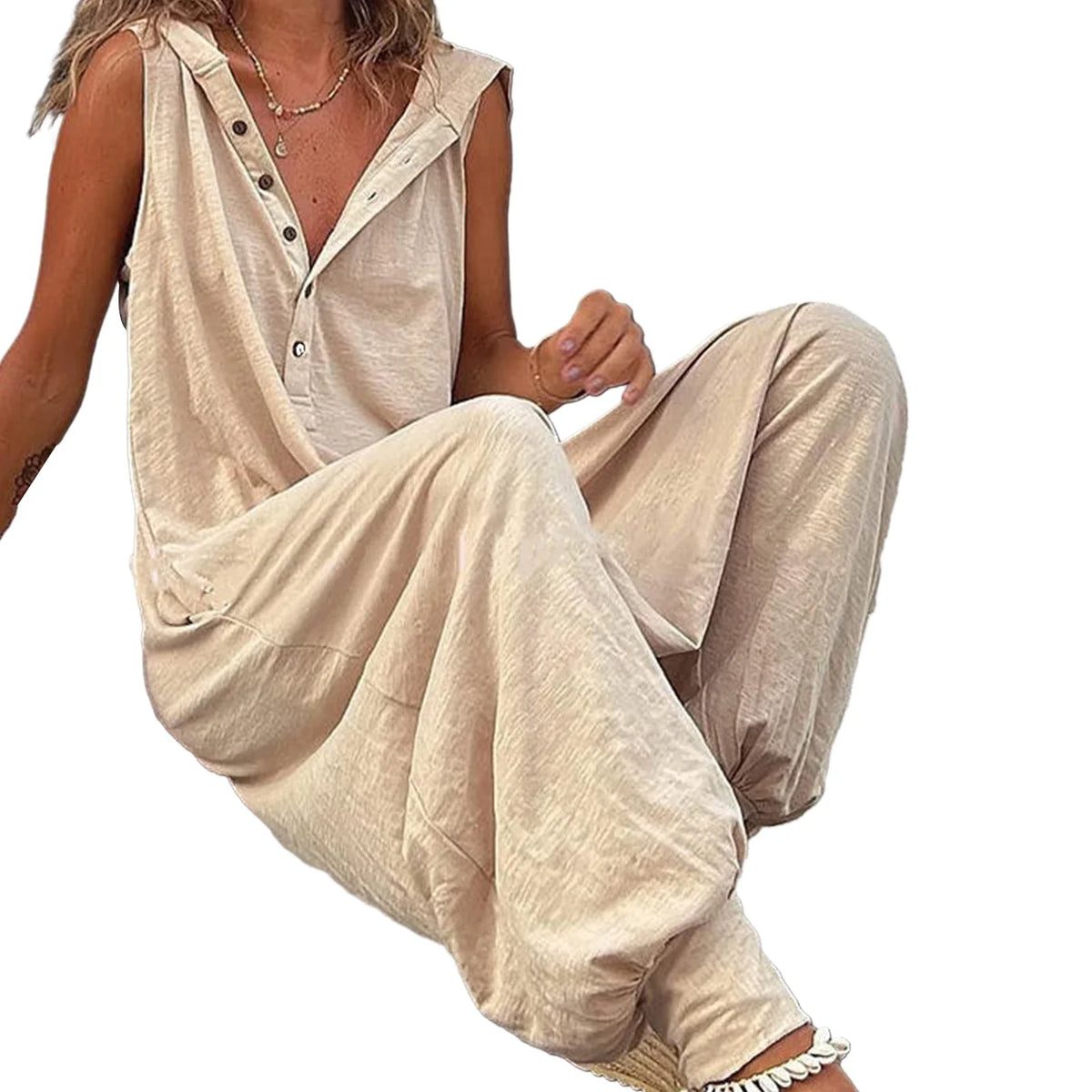 Mia™ - Comfortable Summer Jumpsuit