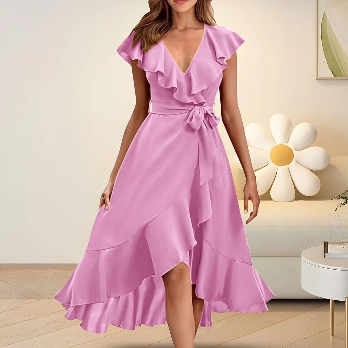 Aria™ - Stylish Ruffle Dress